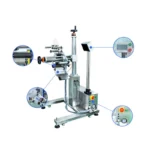 JULY Custom Three-sided Vertical Labeling Machine for Carton square Bottle Side Labeling - Image 4