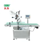 JULY Custom Three-sided Vertical Labeling Machine for Carton square Bottle Side Labeling