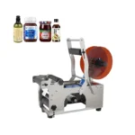 Semi Automatic Hand Manual Round Bottle Labelling Machine for Sticker Label