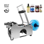 Electric Manual Labeling Machine for Round Bottles and Beverage Bottles Sticker Labeling Machine